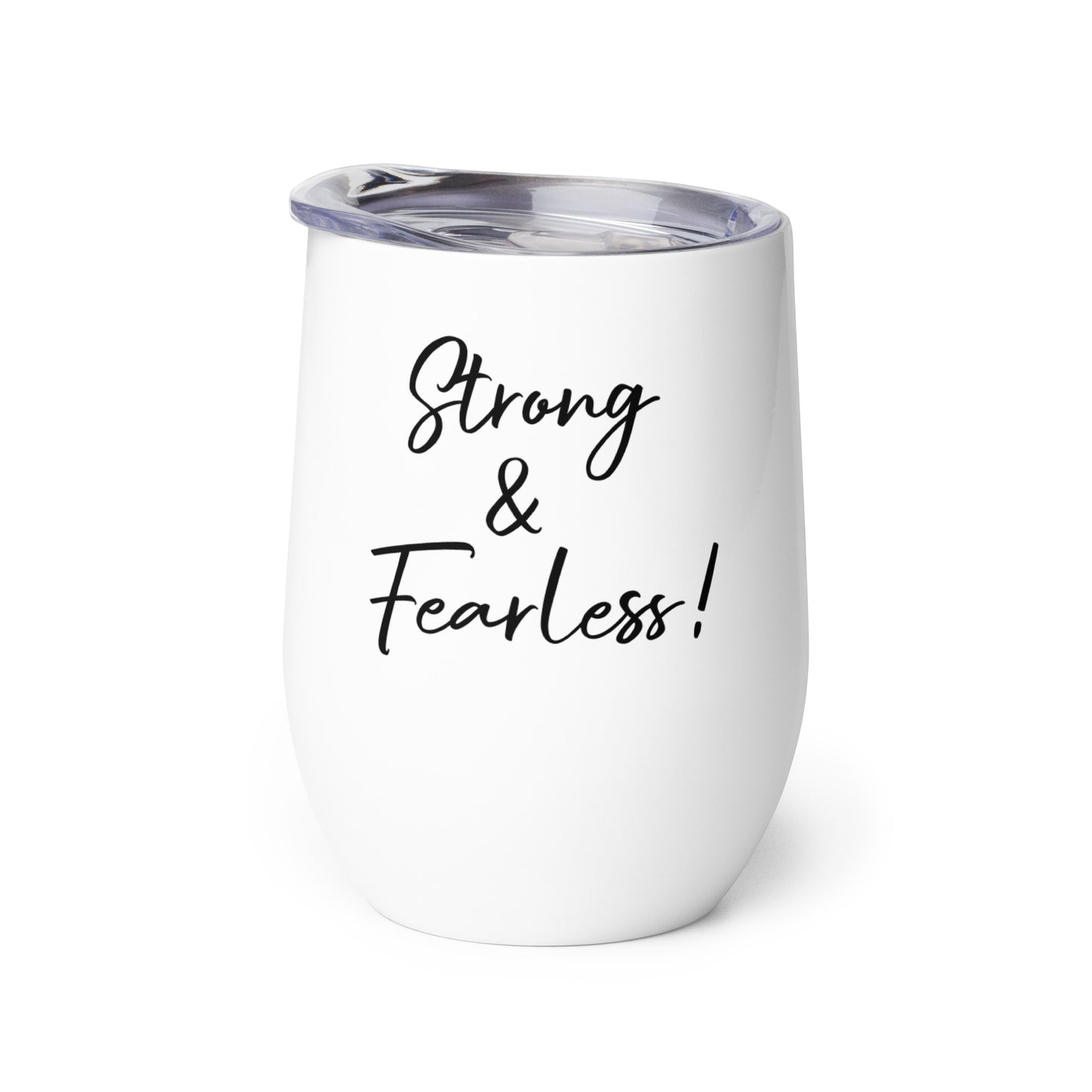 Highland Cow Tumbler - Cutie - "Strong & Fearless"