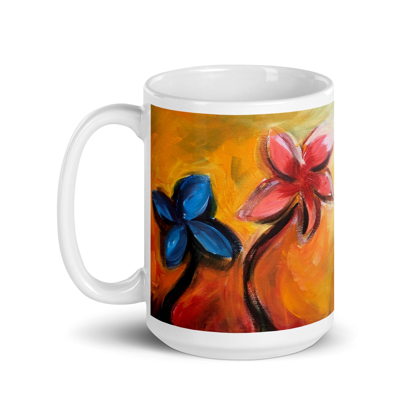 FLORAL BURST - Mug "I love you mum xo"