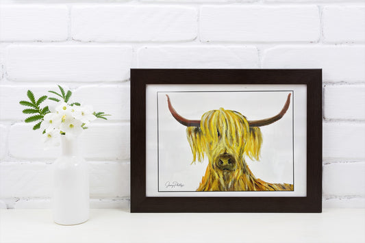 Cow Wall Art - CUTIE