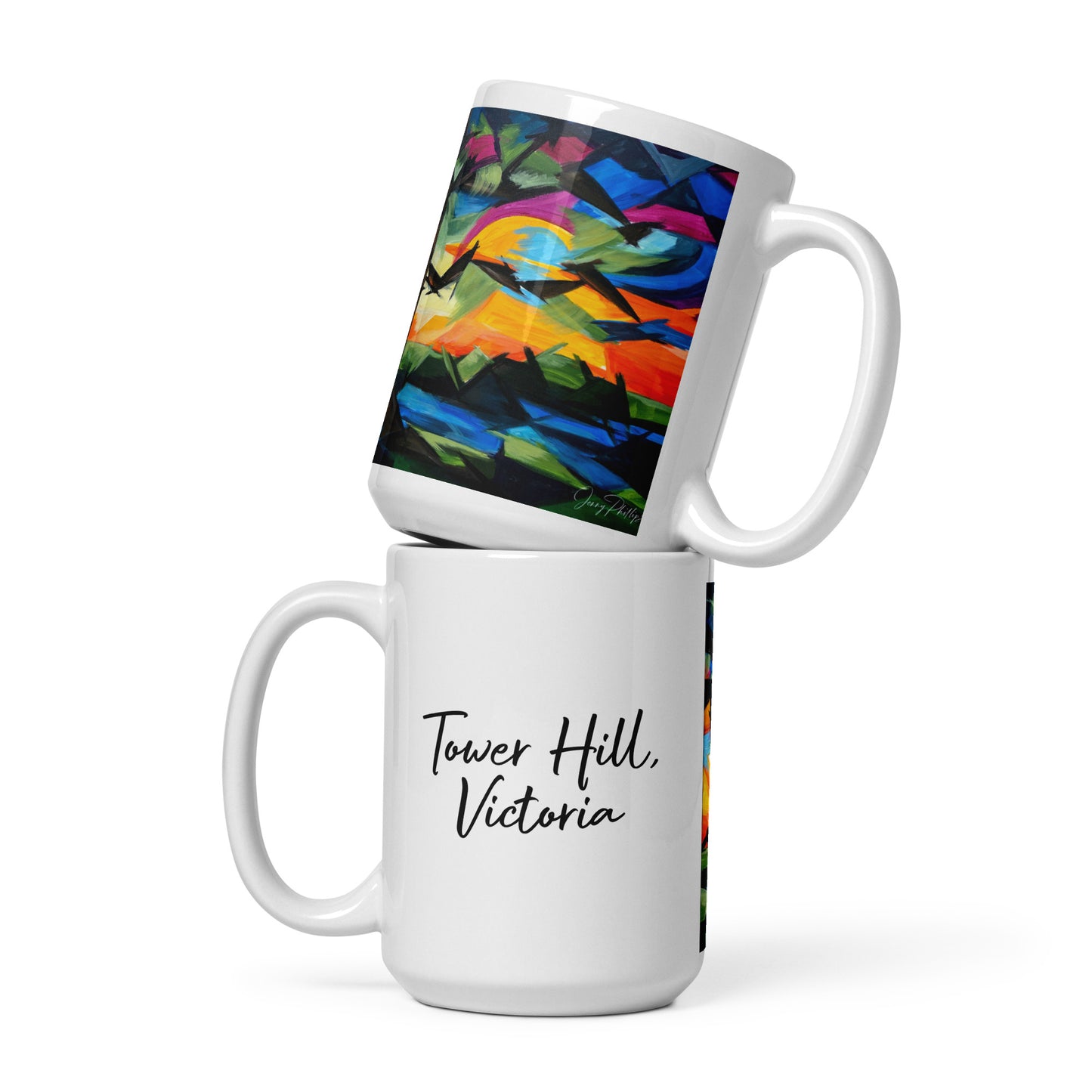 TOWER HILL Cubist Style - Mug
