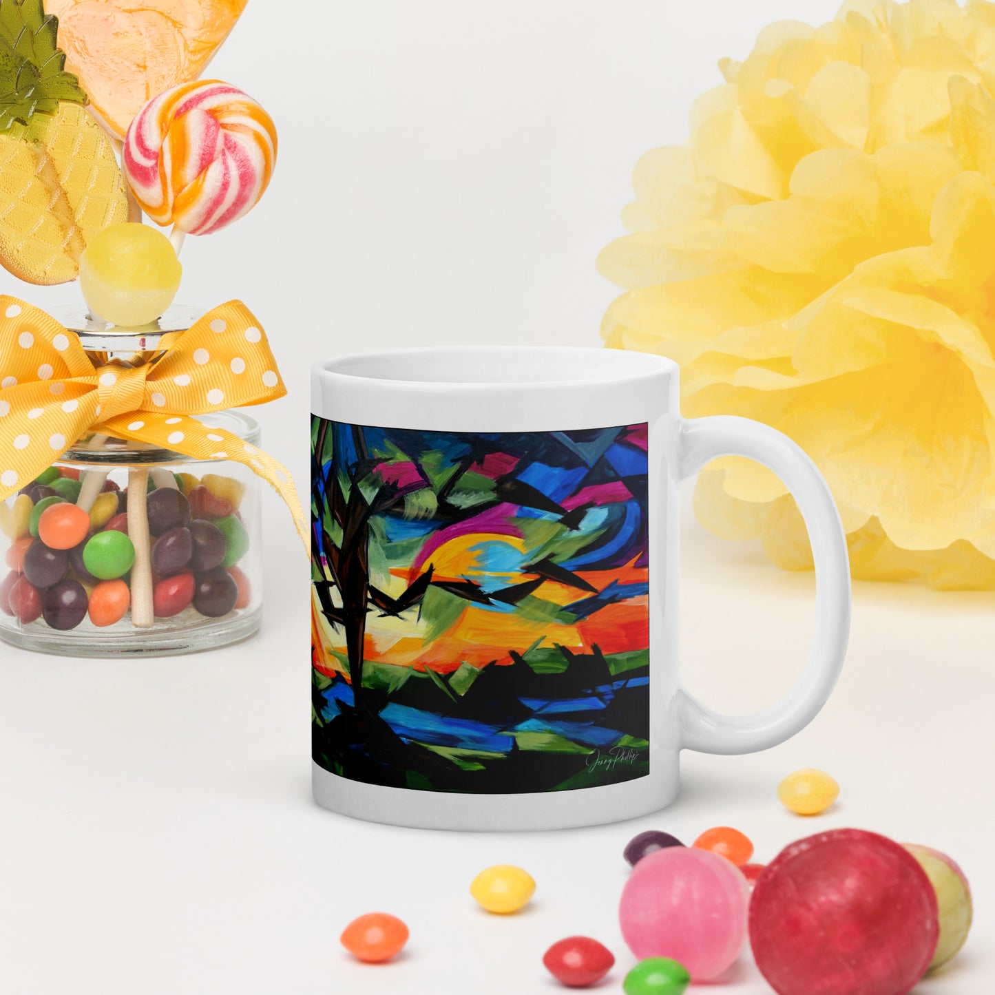 TOWER HILL Cubist Style - Mug