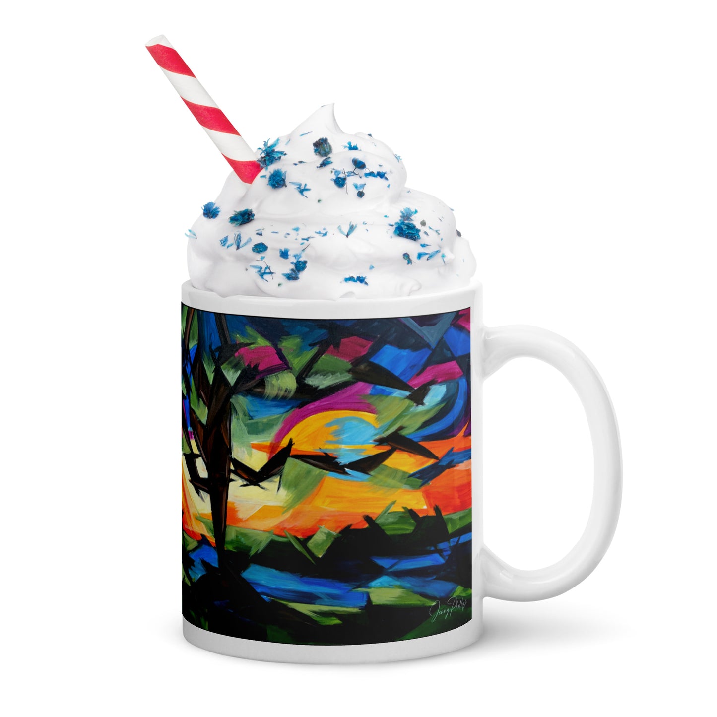 TOWER HILL Cubist Style - Mug
