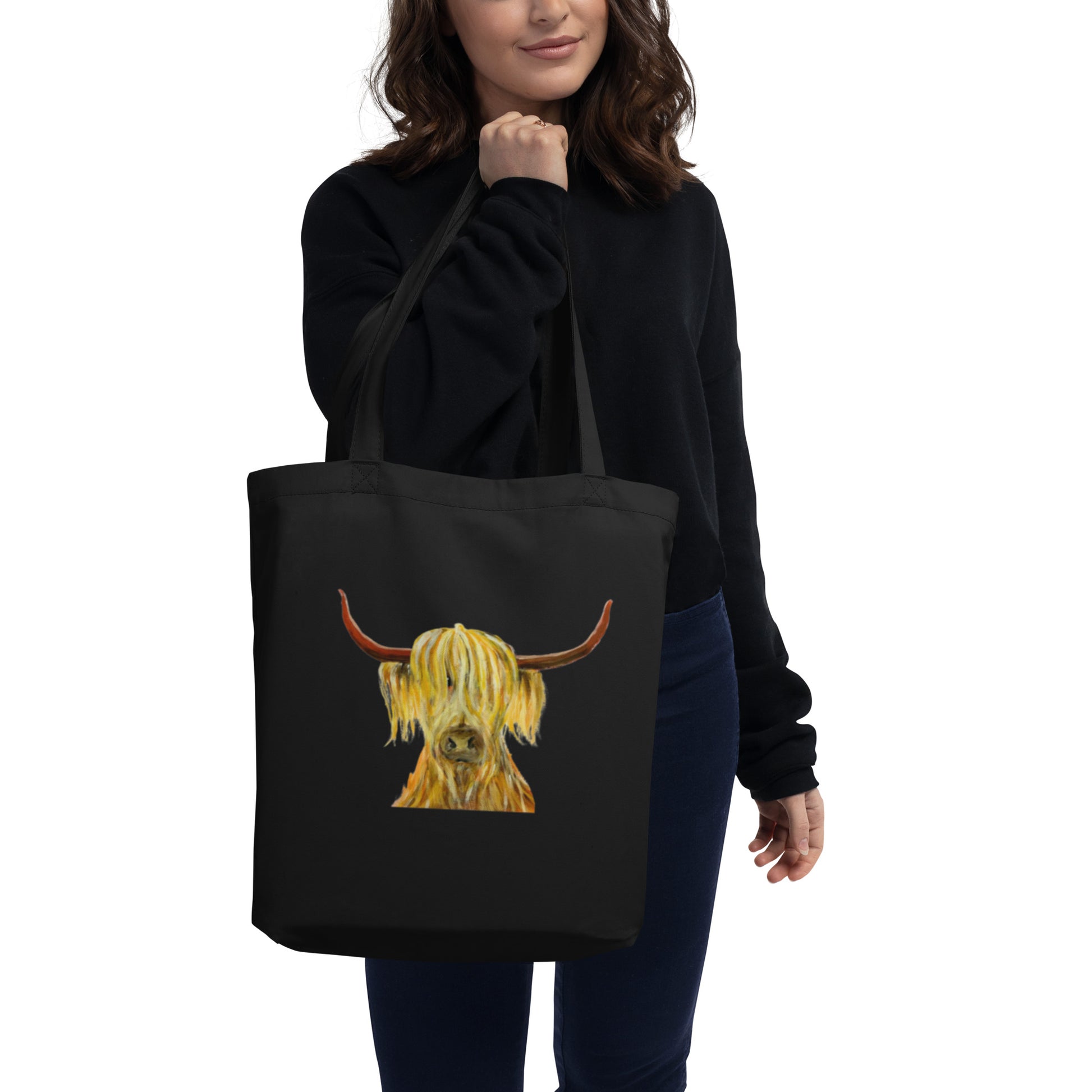 Highland Cow (Eco Tote Bag)