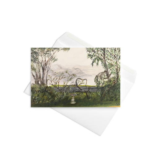 TOWER HILL Misty Morning - Greeting Card
