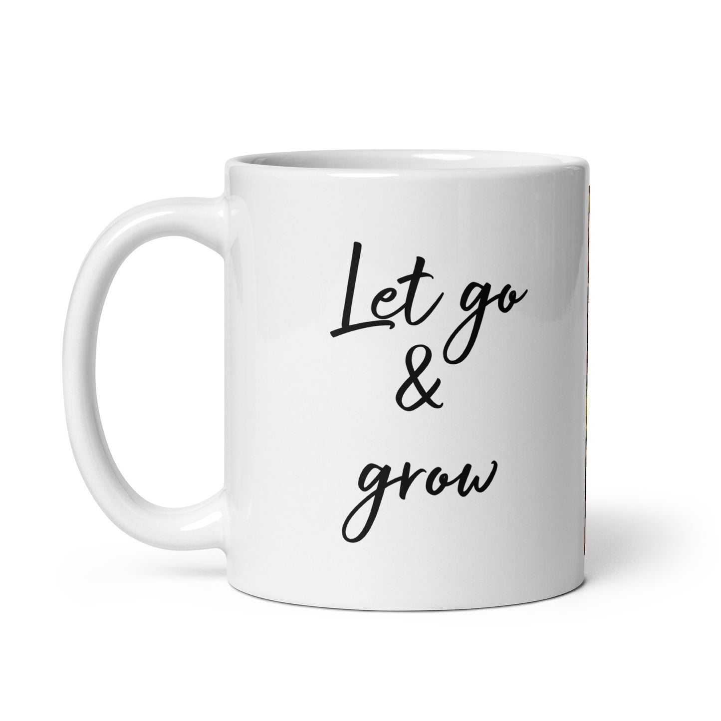 Autumn Mug - "Let Go & Grow"
