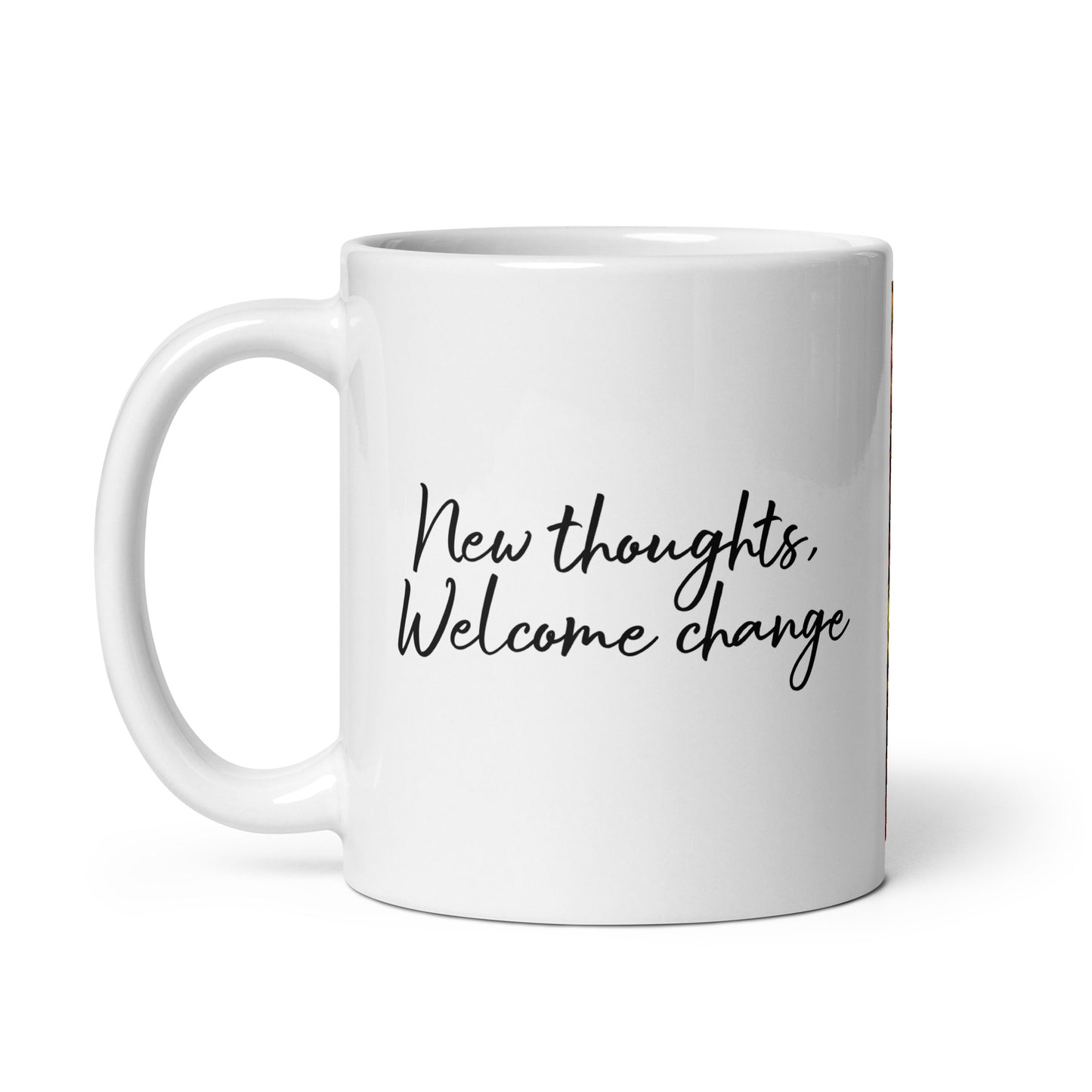 Autumn Mug - "New thoughts, Welcome change"