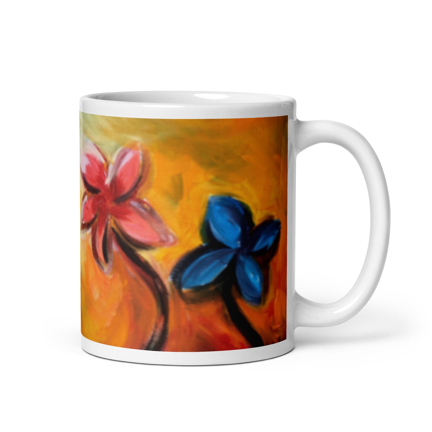 FLORAL BURST - Mug "I love you mum xo"