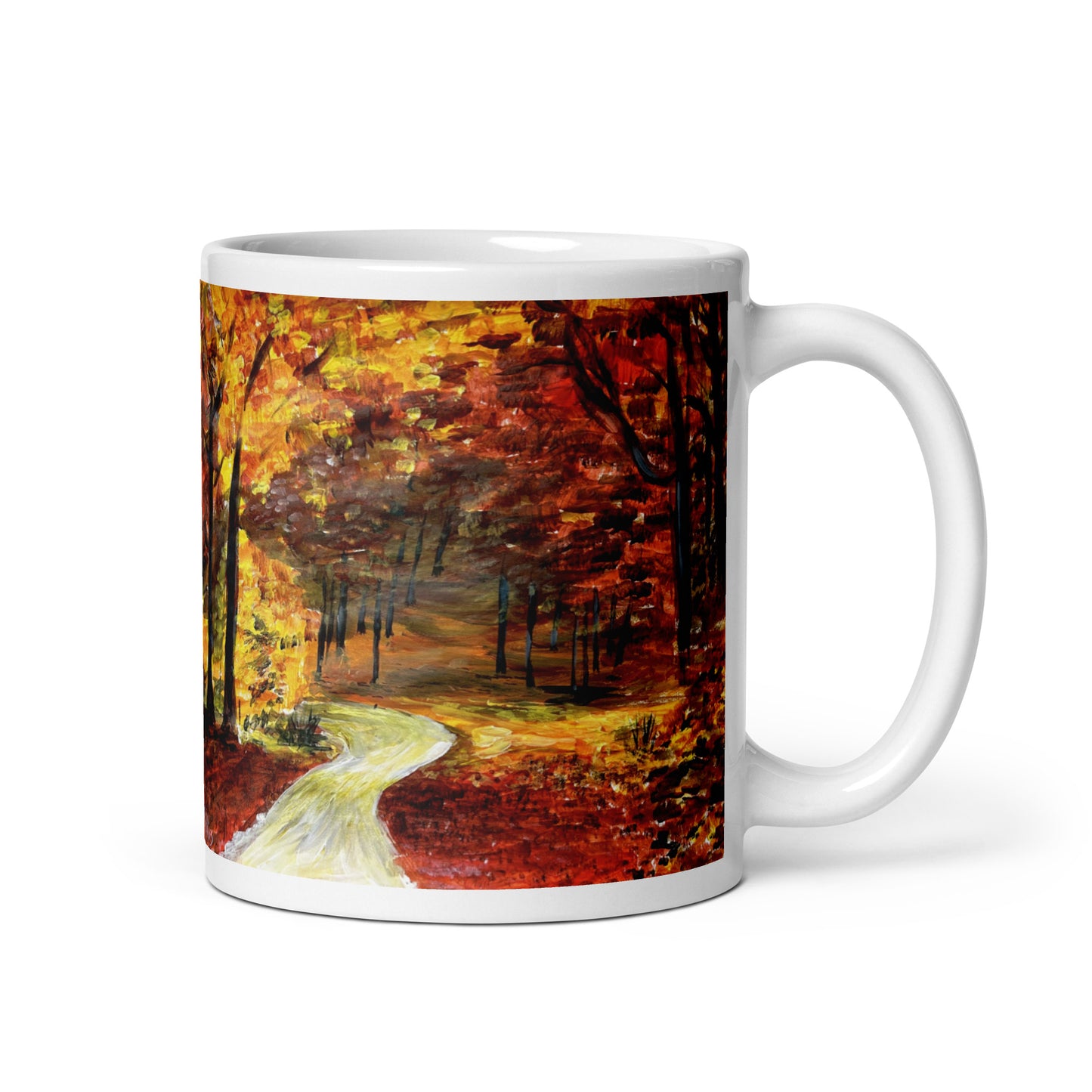 Autumn Mug - "New thoughts, Welcome change"