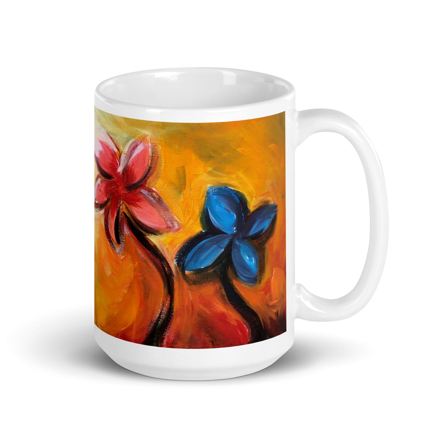 FLORAL BURST - Mug "I love you mum xo"